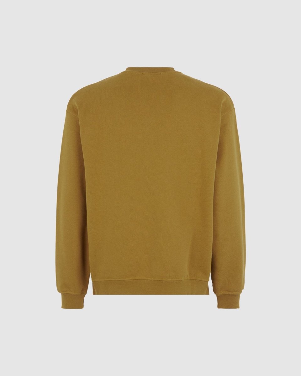 PLANTATION CREWNECK WITH EMBROIDERED FLAMING HEART - Vision of Super